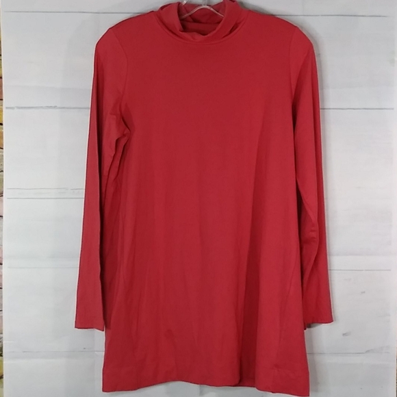 J.Jill Luxe Supima Turtleneck Tunic Sz S - Picture 2 of 6